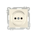Розетка 1-я без з/к слоновая кость Daria/Candela  (2100-601-0202) 