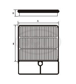 Фильтр воздушный SCT SB 3248