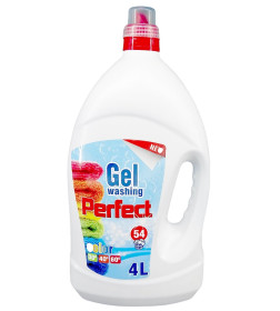 Средство для стирки жидкое Гель "PERFECT", Perfect washing gel color 4л