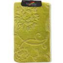 Коврик для ванной комнаты текстильный. BANYOLIN CLASSIC салатовый, 60х100 см