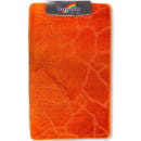 Коврик для ванной комнаты текстильный. BANYOLIN CLASSIC терракотовый, 60х100 см