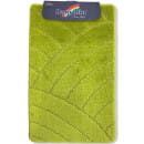 Коврик для ванной комнаты текстильный. BANYOLIN MEDIUM зеленый, 50х80 см