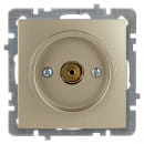 Розетка ТВ концевая золото Nilson Touran 24150429 (24150429) 