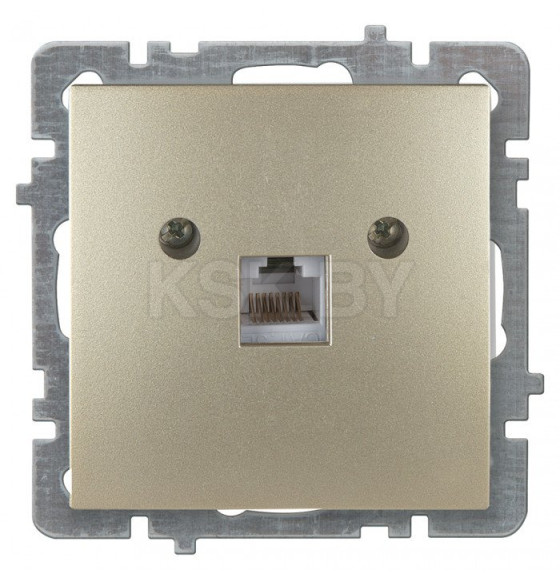 Розетка компьютерная RJ45 золото Nilson Touran 24150444 (24150444) 