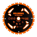 Диск пильный по дереву Hilberg Vezdehod 184*16*24Т*18º (reverse) (HVR184) 