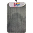 Коврик для ванной комнаты текстильный.CALLAVI HIGHMONO 50х80 см, сталь 57710