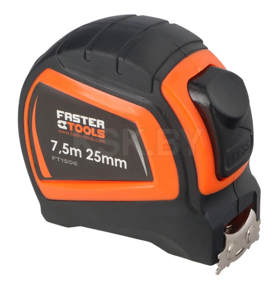 Рулетка  7,5м х 25мм FASTER TOOLS FT1506 (FT1506) 