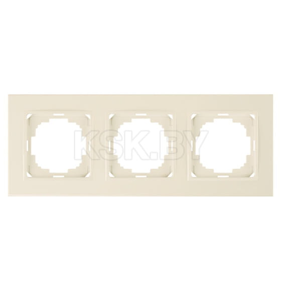 Рамка 3-я кремовая Nilson Alegra 25120093 (25120093) 