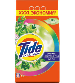 Стиральный порошок Tide автомат Color Сибирские травы 6кг