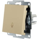 Кнопка звонка золото Lezard VESNA 742-3688-103 (742-3688-103)