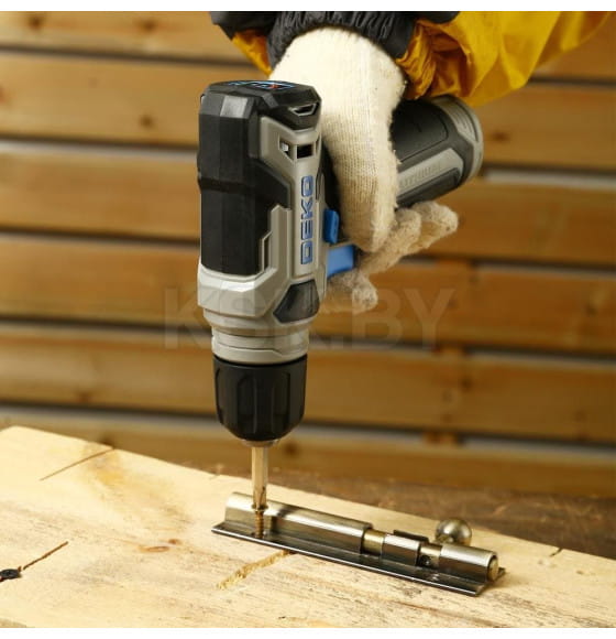 Дрель-шуруповерт аккумуляторная DEKO ZKCD80FU-Li SET 3 (063-4128) 