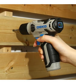 Дрель-шуруповерт аккумуляторная DEKO ZKCD80FU-Li SET 3