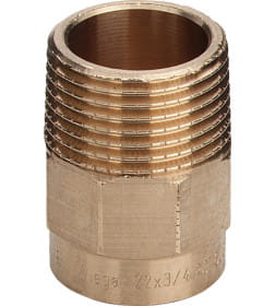 Муфта бронза с наружной резьбой 28х1 под пайку Viega