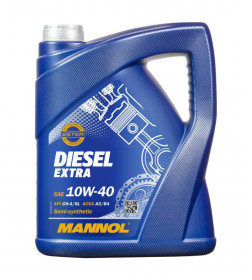 Масло моторное Mannol Diesel Extra 10W-40 CH-4/SL, 5л.