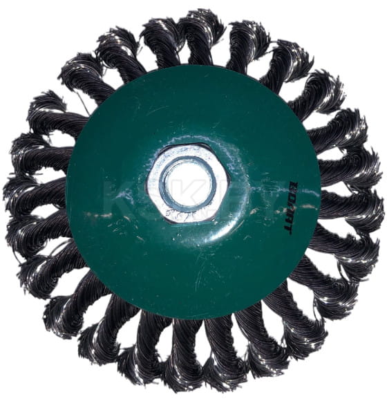 Щетка дисковая косичка125мм/M14 ВОЛАТ (81060-125)