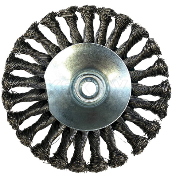 Щетка дисковая косичка125мм/M14 ВОЛАТ (81060-125)