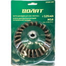 Щетка дисковая косичка125мм/M14 ВОЛАТ (81060-125)