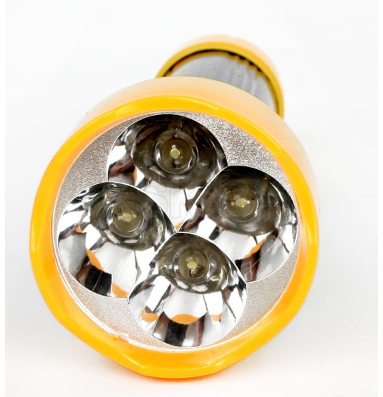 Фонарь ручной 5002-TH 4LED, 1 реж. 3xR03 Ultraflash  (11785) 