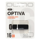 Накопитель QUMO 16GB USB 2.0 Optiva 02 Black, черный корпус (QM16GUD-OP2-black) (Q24436) 