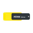 USB флэш-накопитель  64 ГБ  Mirex CITY YELLOW 64GB (ecopack) (13600-FMUCYL64) 