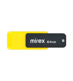 USB флэш-накопитель  64 ГБ  Mirex CITY YELLOW 64GB (ecopack)