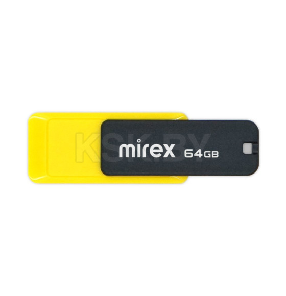 USB флэш-накопитель  64 ГБ  Mirex CITY YELLOW 64GB (ecopack) (13600-FMUCYL64) 