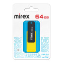 USB флэш-накопитель  64 ГБ  Mirex CITY YELLOW 64GB (ecopack) (13600-FMUCYL64) 