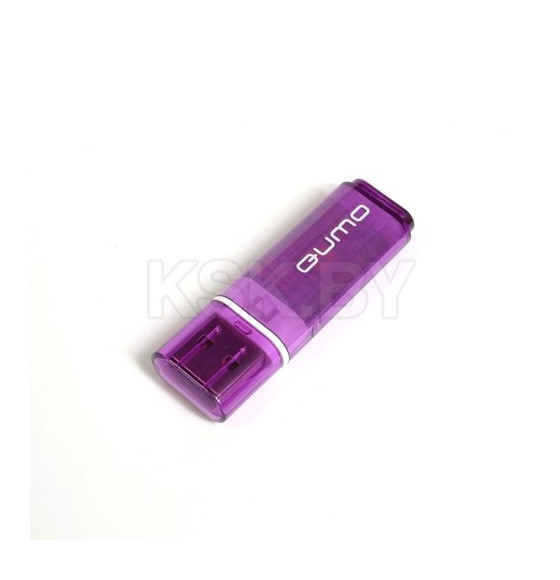 Накопитель QUMO 64GB USB 2.0 Optiva 01 Violet, цвет фиолетовый (QM64GUD-OP1-violet)  (Q18505	) 