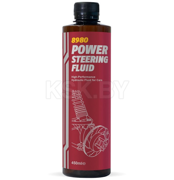 Жидкость гидравлическая Mannol Power Steering Fluid Mercedes PET 450мл (MN8980-045) 