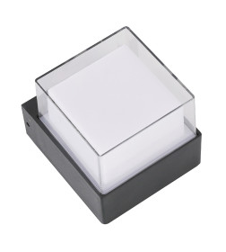 Настенный уличный светильник LED ULU-P25A 5W 4000К IP65 черный Uniel