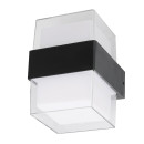 Настенный уличный светильник LED ULU-P26B 2*5W 4000К IP65 черный Uniel (UL-00010518) 