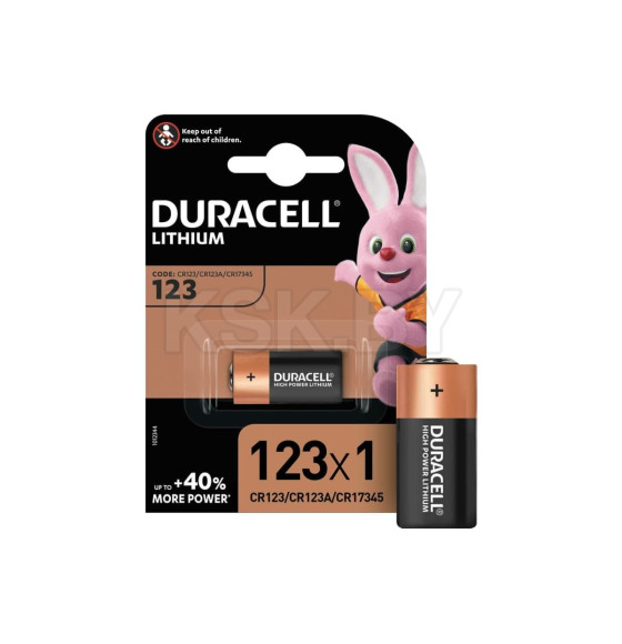 Батарейки Duracell CR123  (A0001263) 