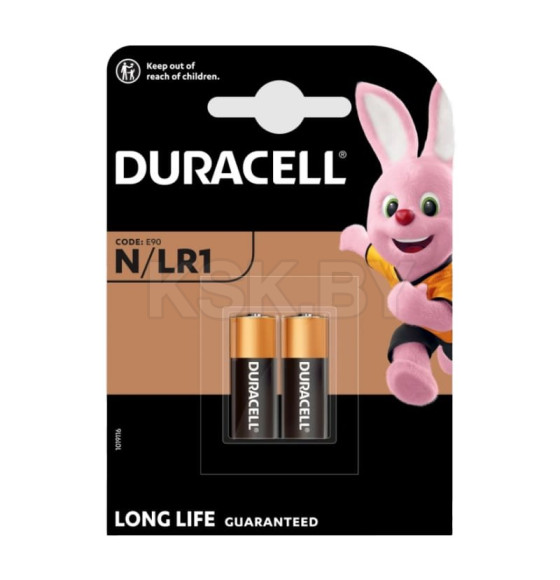 Батарейки Duracell N-2BL щелочная 1,5v 2 шт. (Б0044734) 