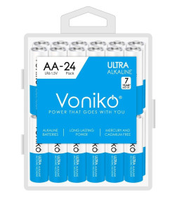 Батарейка AA LR06 BL-24 1.5V (24шт.) Voniko