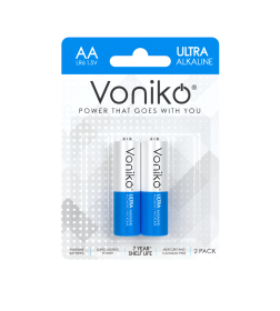 Батарейка AA LR06 BL-2 1.5V (2шт.) Voniko