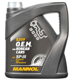 Трансмиссионное масло Mannol OEM ATF SP-III, 4л