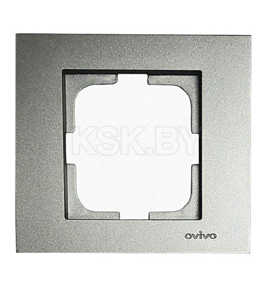 Рамка 1-я антрацит Grano Ovivo (400-130000-096)