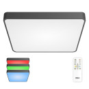 Светильник потолочный CL724K105G1 105Вт Купер черный с RGB (CL724K105G1)