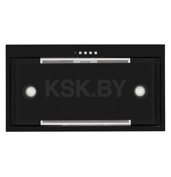 Вытяжка кухонная Akpo Neva Glass II 60 wk-10 чёрное стекло/черный