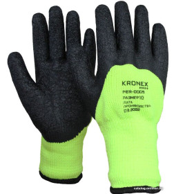 Перчатки акриловые KRONEX Stark Warm с латексным покрытием