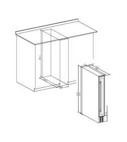 Встраиваемый винный шкаф Weissgauff WWC-7 B
