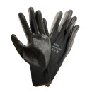 Перчатки трикотажные из полиэстера с черным ПУ покрытием размер 9 8903149 (8903149) 
