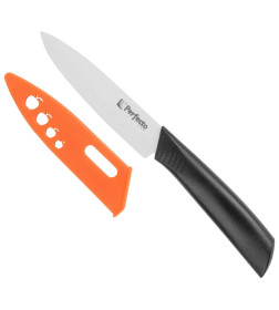 Нож кухонный керамический 10.5см + чехол в подарок, серия Handy (Хенди), PERFECTO LINEA