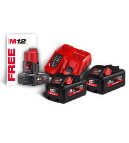 Энергокомплект Milwaukee M18 HNRG-802