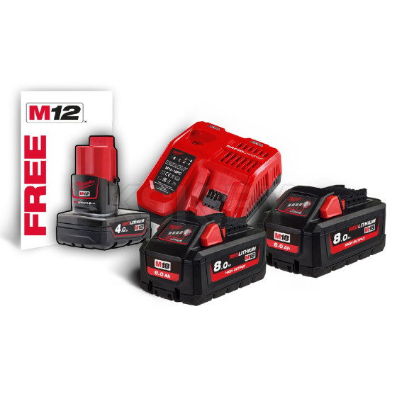 Энергокомплект Milwaukee M18 HNRG-802 (4933471073) 