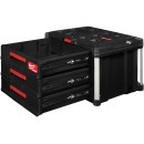 Ящик с 3-мя выдвижными отсеками Milwaukee PACKOUT (4932472130)