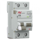 Автоматический выключатель дифференциального тока DVA-6 1P+N 16А (C) 10мА (AC) 6кА EKF AVERES (rcbo6-1pn-16C-10-ac-av) 