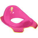 Накладка на унитаз пластиковая,детская,цвет красный.Ewa looney tunes арт.1081946016100