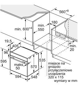 Духовой шкаф электрический Bosch HBA534BW0