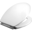 Сиденье для унитаза плавноопускающееся SMILE  (05581) 
